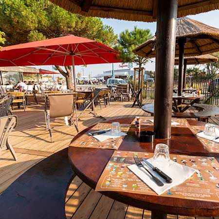 Brasserie tapas glacier La Palmyre Royan Charente Maritime