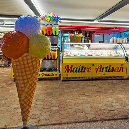 Brasserie tapas glacier La Palmyre Royan Charente Maritime